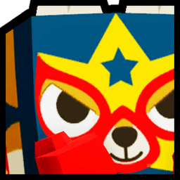 Shiny Huge Luchador Coyote Pet