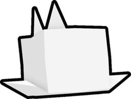 Shiny Golden Origami Shark Pet