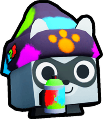 Graffiti Raccoon