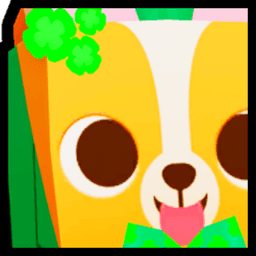Rainbow Huge Leprechaun Corgi Pet