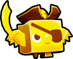Golden Pirate Parrot Pet