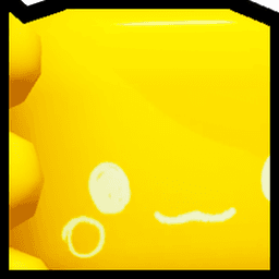 Golden Huge Balloon Axolotl Pet