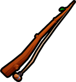 Wooden Fishing Rod Misc