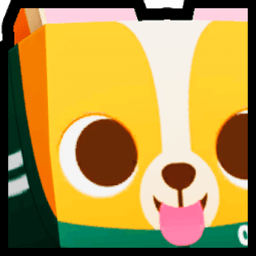 Rainbow Huge Player Corgi Pet