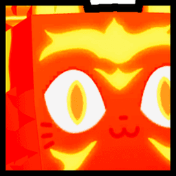Rainbow Huge Inferno Cat Pet