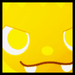 Shiny Golden Titanic Angry Yeti Pet