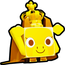 Shiny Golden King Cow Pet