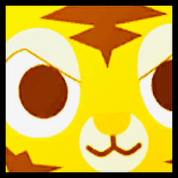 Golden Titanic Buff Tiger Pet