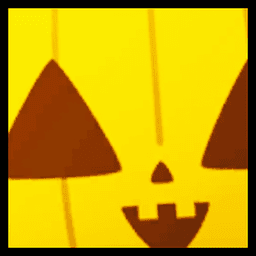 Shiny Golden Titanic Pumpkin Cat Pet