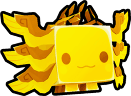 Shiny Golden Empyrean Axolotl Pet