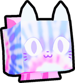 Tiedye Cat Pet