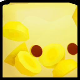 Shiny Golden Huge Jelly Butterfly Pet