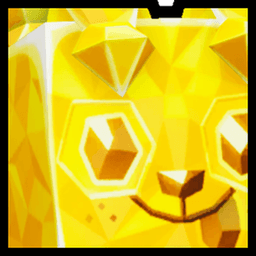 Golden Huge Diamond Dog Pet