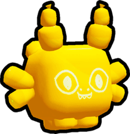 Shiny Golden Balloon Dragon Pet