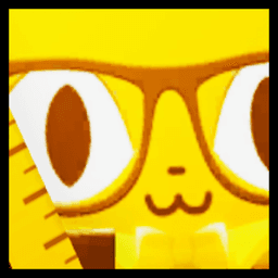 Shiny Golden Titanic Teacher Cat Pet