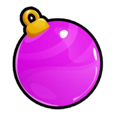 Pink Christmas Ornament