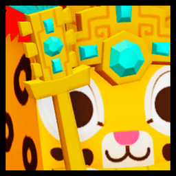 Shiny Huge Warrior Jaguar Pet