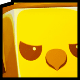 Golden Huge Evil Raven Pet