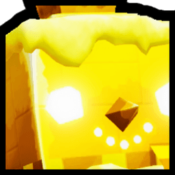 Golden Huge Frostbyte Snowman Pet