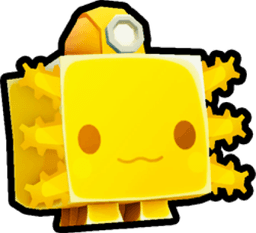 Shiny Golden Mining Axolotl Pet