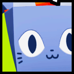 Shiny Rainbow Huge Safety Cat Pet