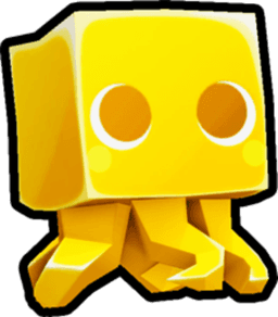 Shiny Golden Jellyfish Pet