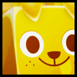 Golden Huge Crowned Dog Pet