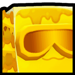 Golden Huge Ooze Axolotl Pet