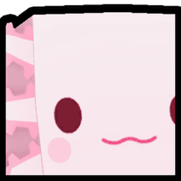 Rainbow Huge Axolotl Pet
