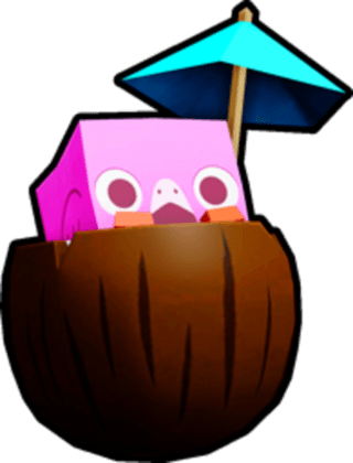 Coconut Flamingo