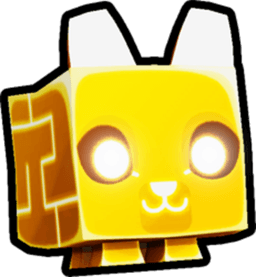 Shiny Golden Tech Puma Pet