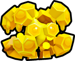 Shiny Golden Honey Golem Pet