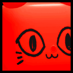 Shiny Huge Balloon Cat Pet