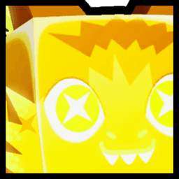 Golden Huge Neon Twilight Dragon Pet
