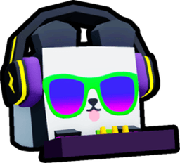 Shiny DJ Panda Pet