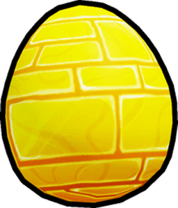 Golden Brick Egg Egg