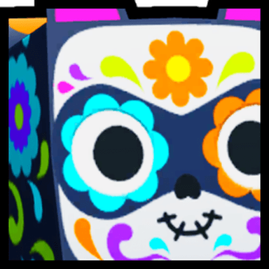 Huge Sugar Skull Raccoon