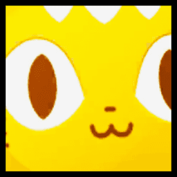Shiny Golden Titanic Dino Cat Pet