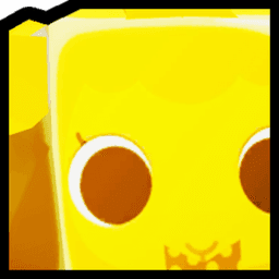 Shiny Golden Huge Easter Lamb Pet