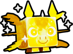 Shiny Golden Galaxy Pegasus Pet