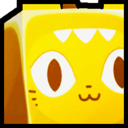 Shiny Golden Huge Dino Cat Pet