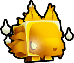 Golden Shadow Wolf Pet