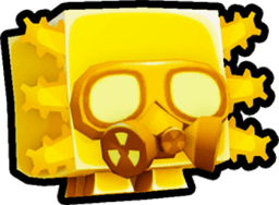 Golden Nuclear Axolotl Pet