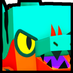 Rainbow Huge Jurassic Crocodile Pet