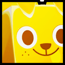 Shiny Golden Huge Dog Pet