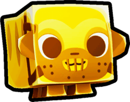 Shiny Golden Cannibal Meerkat Pet