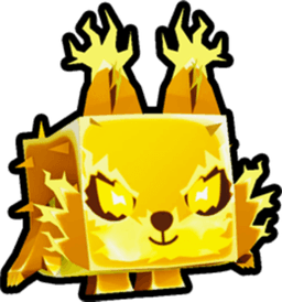 Shiny Golden Electric Werewolf Pet