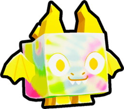 Shiny Golden Tiedye Dragon Pet