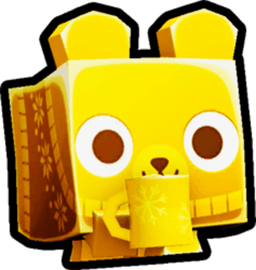 Golden Hot Cocoa Bear Pet