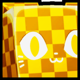 Shiny Golden Huge Error Cat Pet